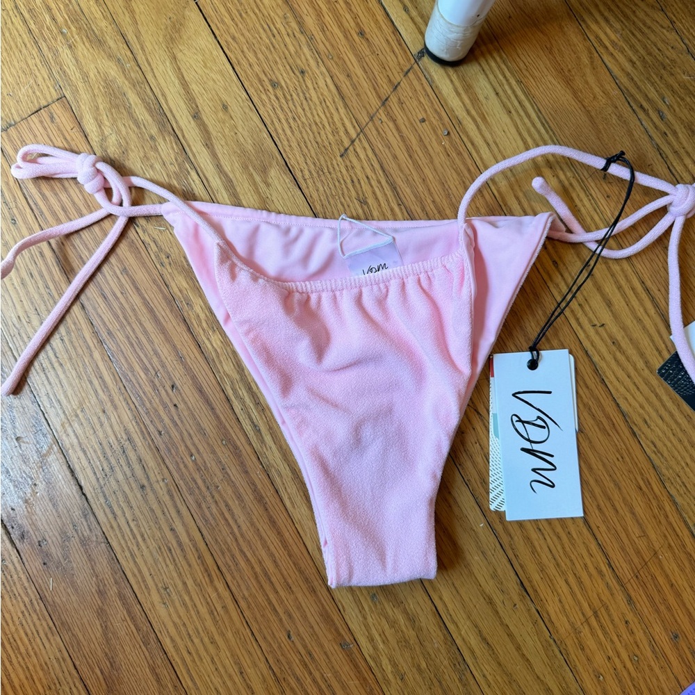 Nwt Vdm The Label Reversible String Bikini Bottom… - image 1